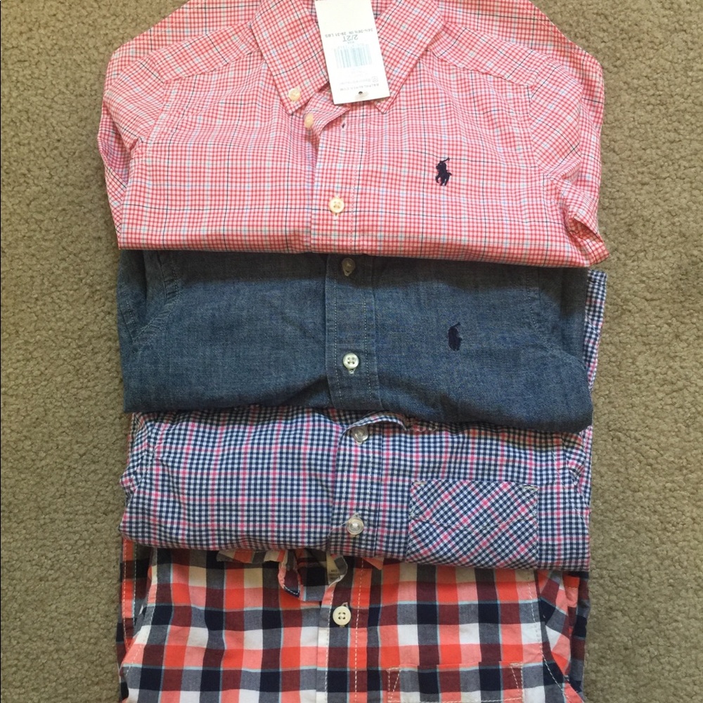 Boys (2t) Long sleeve button down
